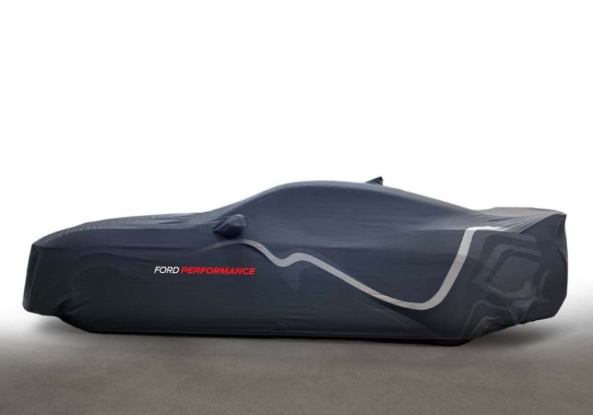 Ford Racing M-19412-S6TH 2024-2025 Ford Performance Mustang High Wing Outdoor Cover