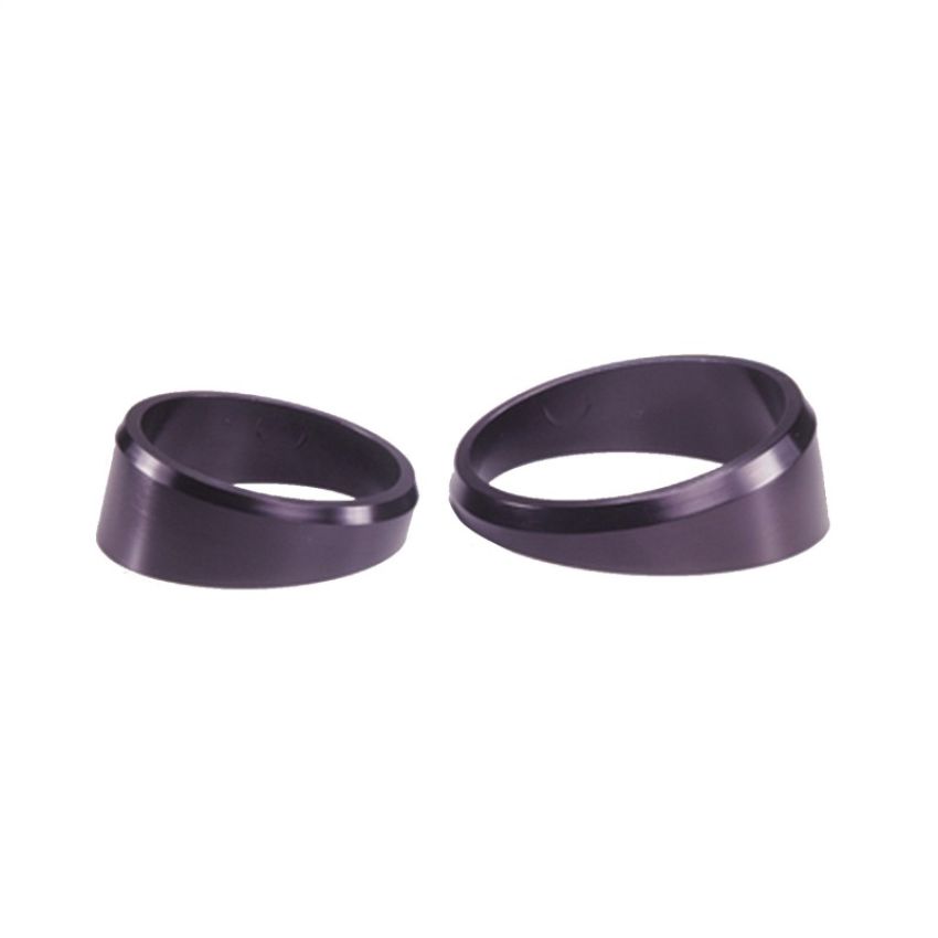 AutoMeter 2234 GAUGE MOUNT, ANGLE RINGS, 3 PCS., BLACK, FOR 2 1/16