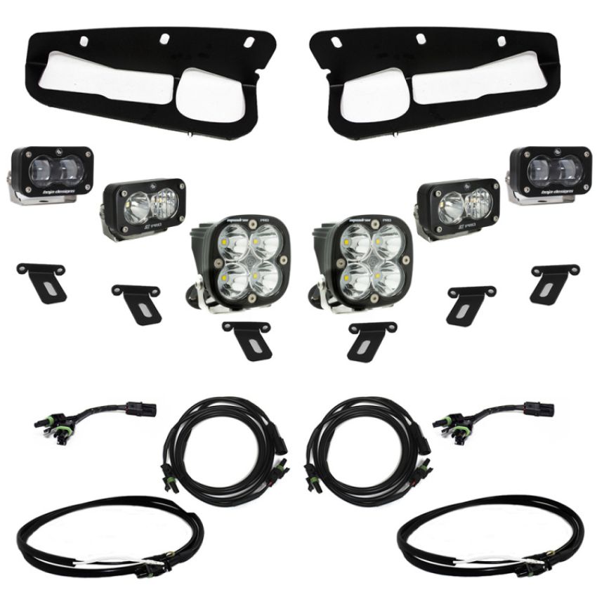 Baja Designs 448175UP Ford Bronco S2 SAE “Pro” Fog Pocket Light Kit