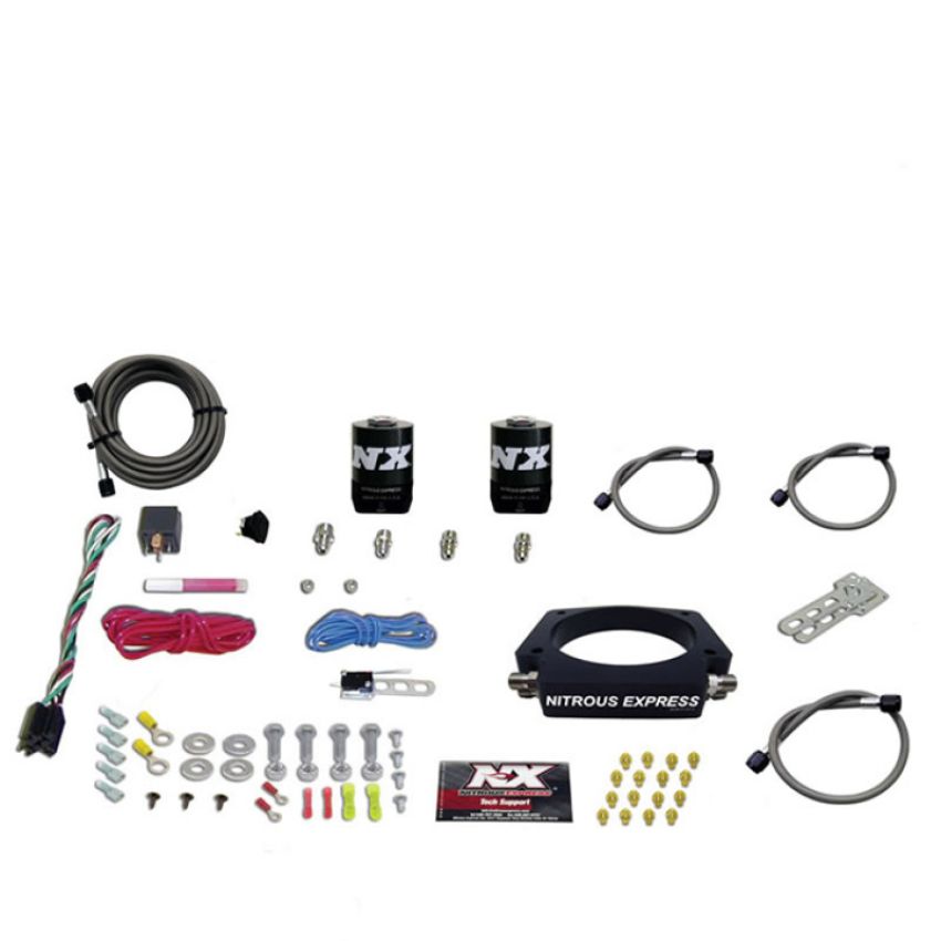 Nitrous Express 20934-00 LS 90mm PLATE SYSTEM (50-400HP) WITHOUT BOTTLE