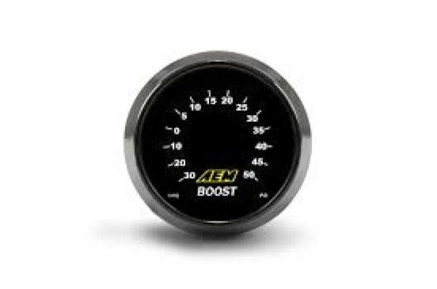 AEM 30-4408 52mm Boost Digital Gauge -30-50psi