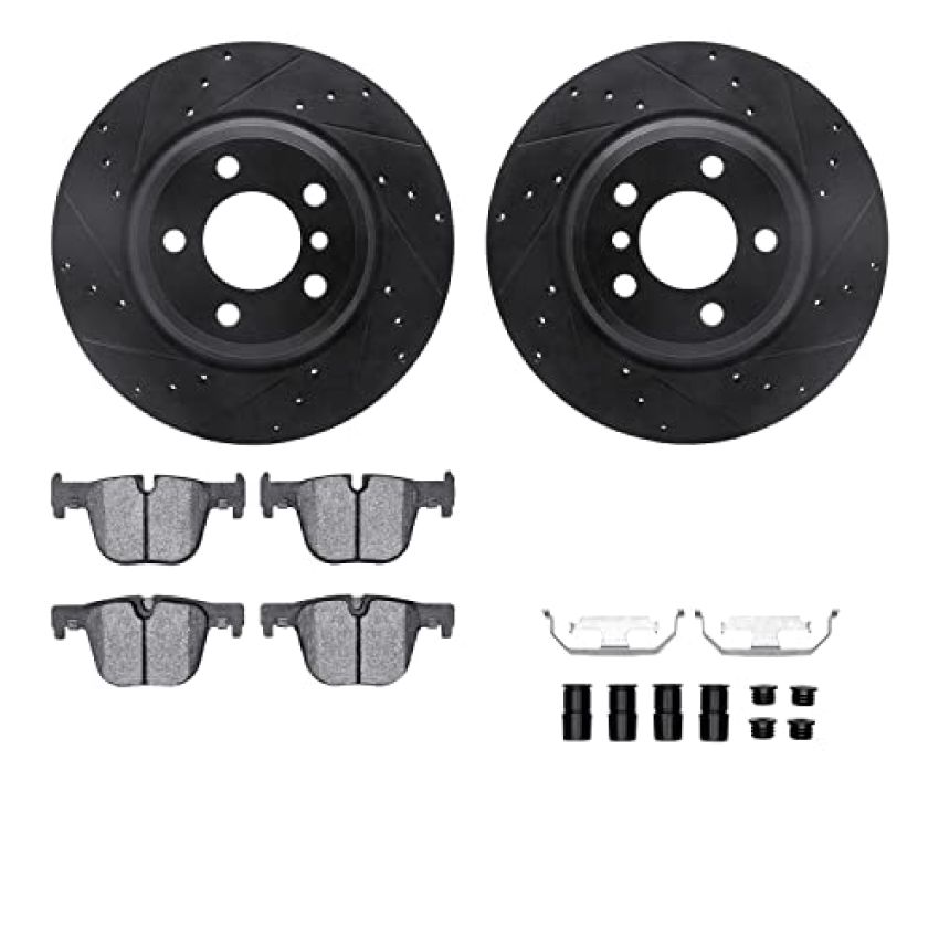 Dynamic Friction 8612-31096 Rotor Kit