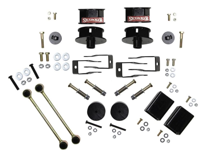 Skyjacker JL25MSB All Models 2.5 In. Front/2 In. Rear Metal Spacer Suspension Lift Kit