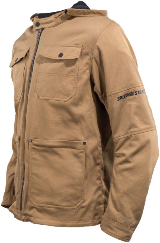 Speed and Strength 609835 Dogs Of War 2.0 Textile Jacket Sand - Medium