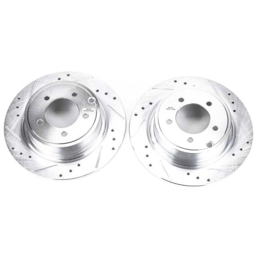 PowerStop AR83069XPR PowerStop Evolution Performance Drilled, Slotted & Plated Brake Rotor Pair