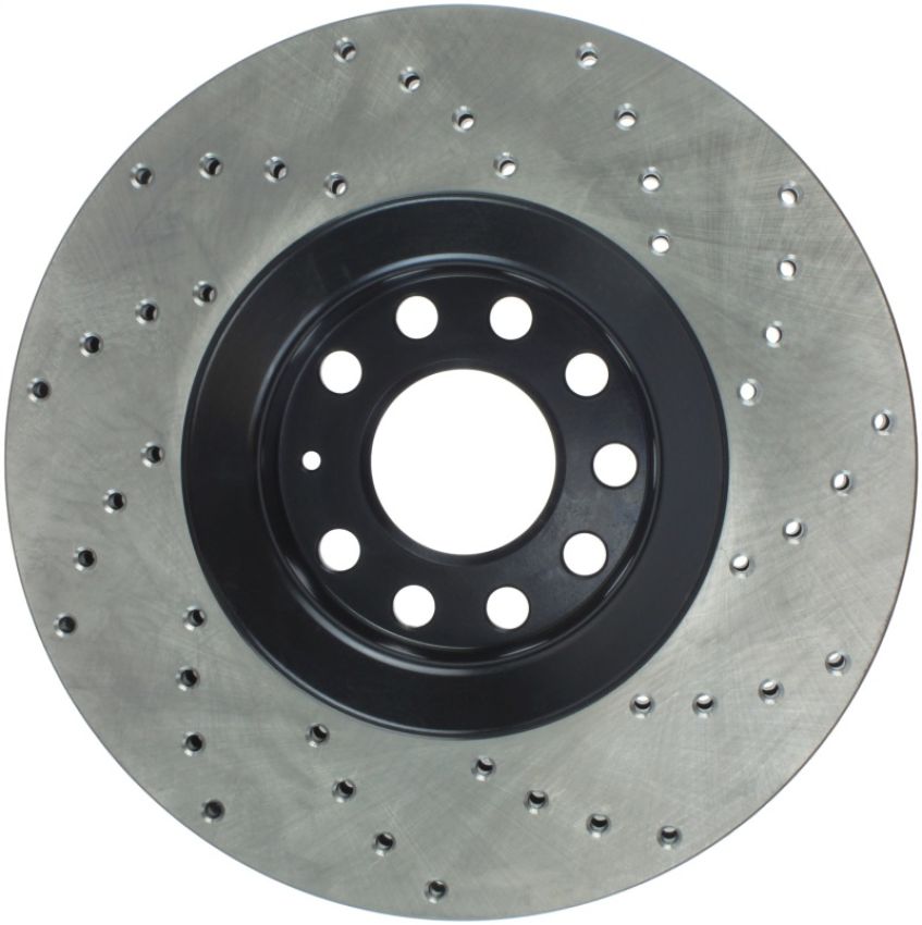 Stoptech 128.33096R 01-06 Audi All Road / 05-09 A4/A4 Quattro / 6/99-04 A6 Quattro Drilled Right Front Rotor