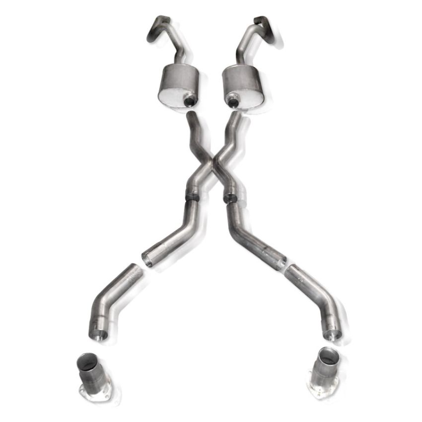 Stainless Works CA676925CSAR Chevy Camaro 1967-69 Exhaust 2.5in X-Pipe