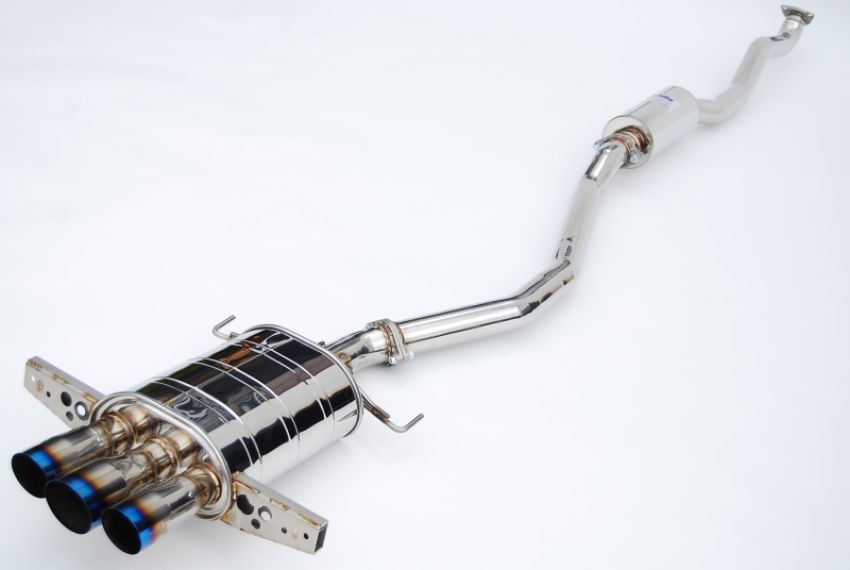 Invidia HS17CHB7Q33ST 17+ Honda Civic SI Hatchback Q300 Triple Titanium Tip Cat-back Exhaust