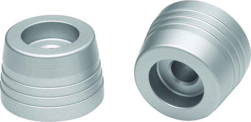 Kuryakyn 3815 Lodestar Handlebar Slider Silver
