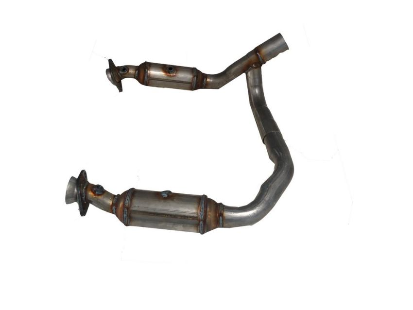 AB Catalytic 42838 Direct-Fit Catalytic Converter EPA (Federal) Front Y Cat Assembly