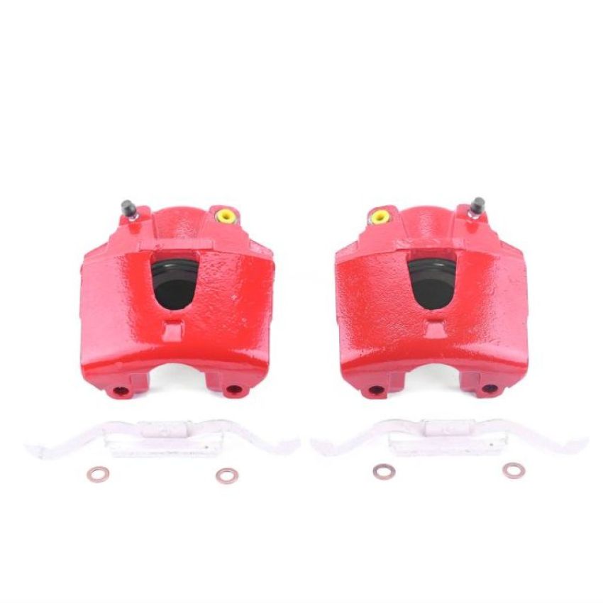 PowerStop S4756 Red Powder Coated Calipers
