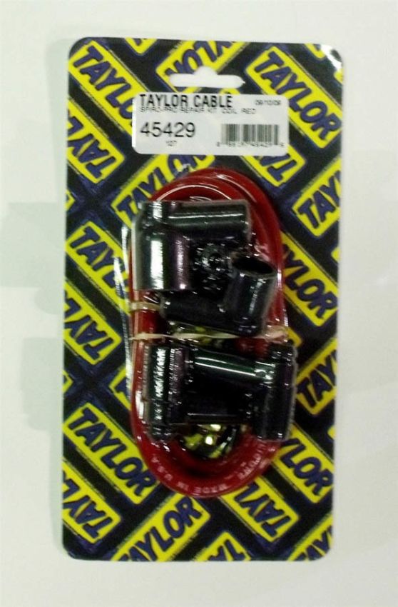 Taylor Cable 45429 Coil Wire Repair Kit - 8mm Spiro-Pro Red