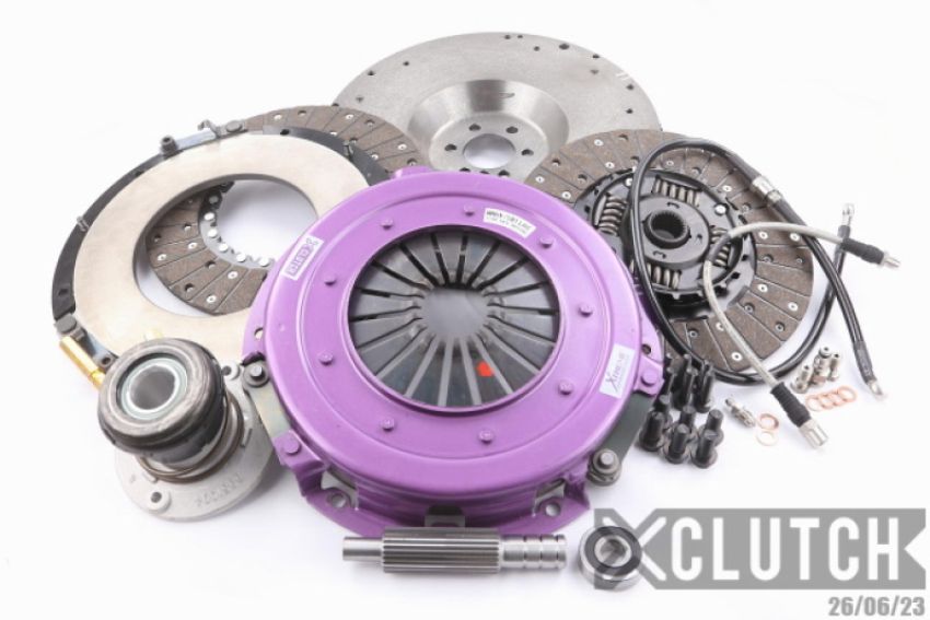 XCLUTCH XKGM27632-2A 15-17 Chevrolet SS Base 6.2L 10.5in Twin Sprung Organic Clutch Kit