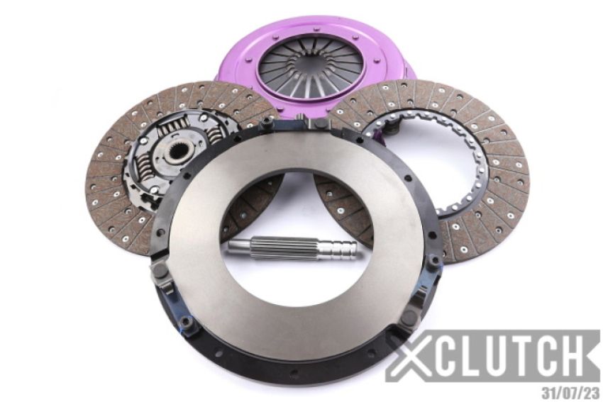 XCLUTCH XMS-270-FD01-2A-XC Ford 10.5in Twin Sprung Organic Multi-Disc Service Pack