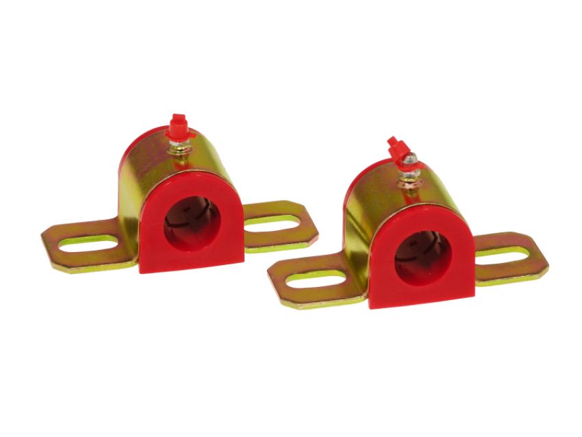 Prothane 19-1181 Universal Greasable Sway Bar Bushings - 25MM - Type B Bracket - Red