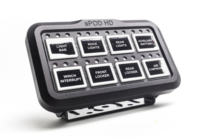 SPOD 8800HDADD 8 Circuit Systems Add On HD Switch Panel
