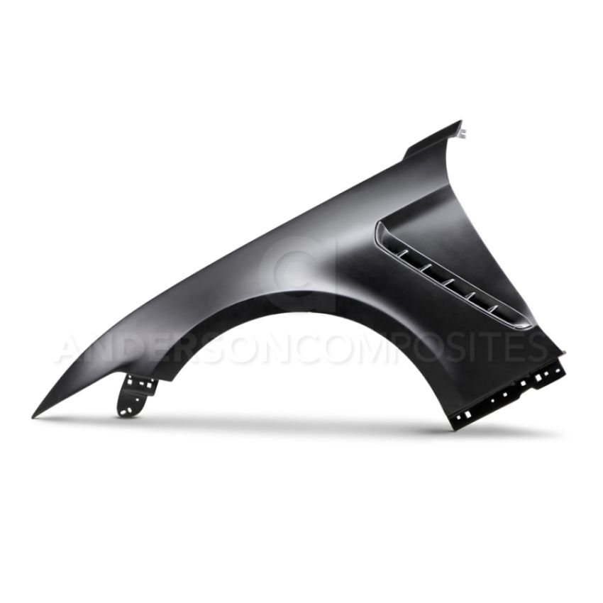 Anderson Composites AC-FF15FDMU-GR-GF 15-16 Ford Mustang GT350 Style Fiberglass Front Fenders