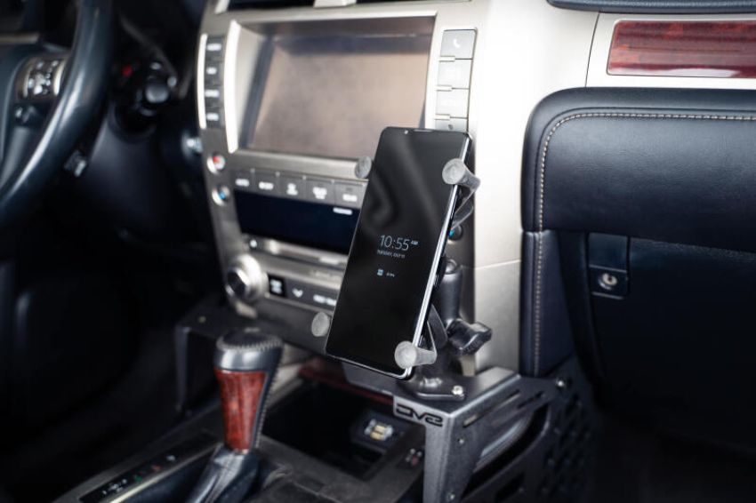 DV8 Offroad CCGX-02 Lexus GX 460 Center Console Molle Panels & Digital Device Bridge