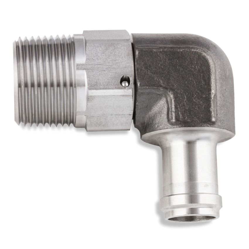 EARLS EARSS988409ERL 5/8 Male Barb to 3/4 Npt Male Swivel Fitting SS