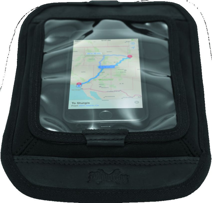 Burly Brand B15-1011B Voyager Tank Pad - Black