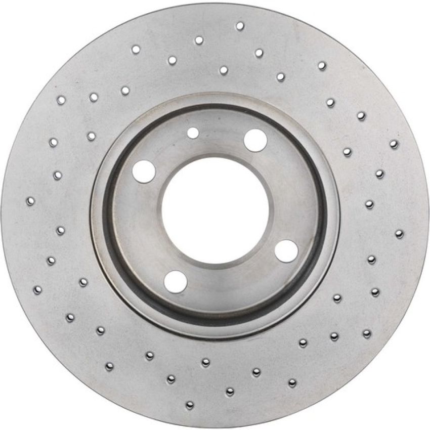 Brembo 09.5166.1X Premium UV Coated Xtra Cross Drilled Brake Rotor