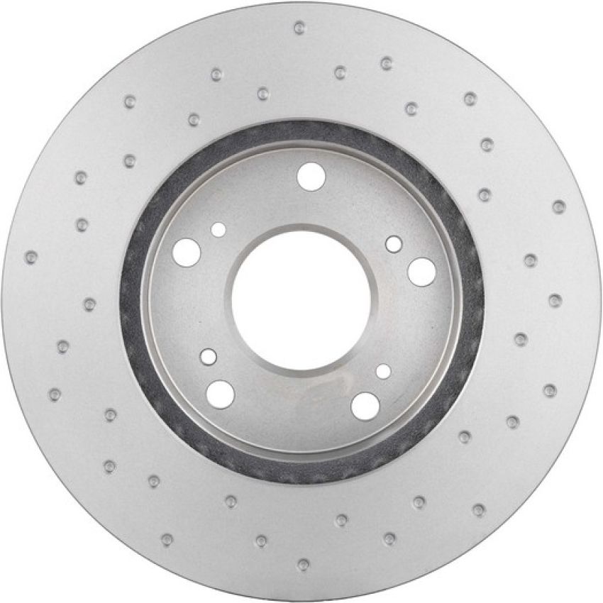 Brembo 09.5457.3X Premium UV Coated Xtra Cross Drilled Brake Rotor