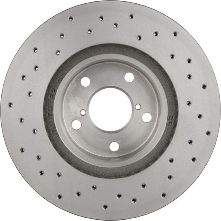 Brembo 09.5674.2X Premium UV Coated Xtra Cross Drilled Brake Rotor