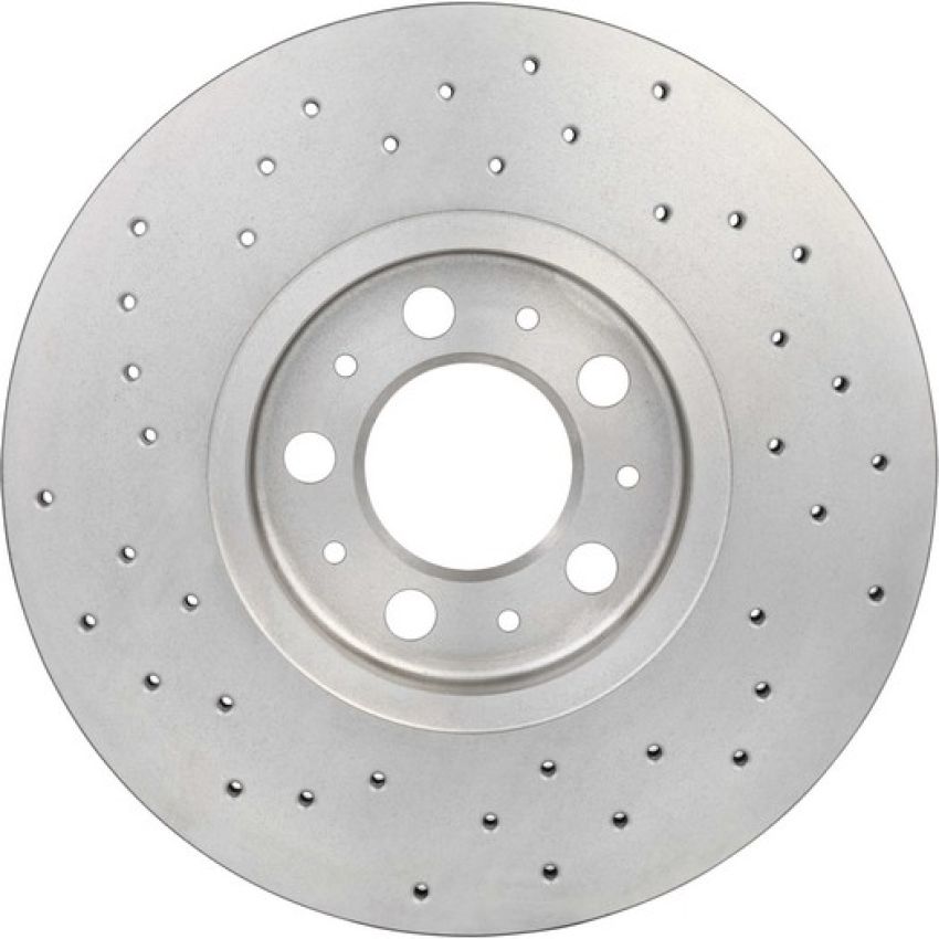 Brembo 09.7010.2X Premium UV Coated Xtra Cross Drilled Brake Rotor