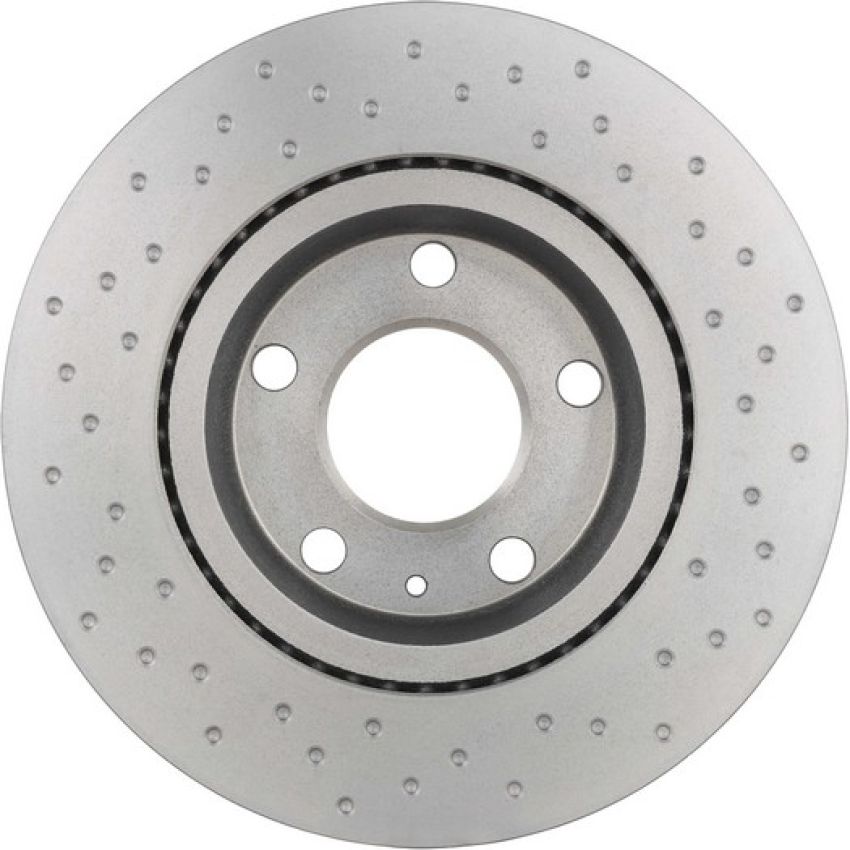 Brembo 09.7196.1X Premium UV Coated Xtra Cross Drilled Brake Rotor