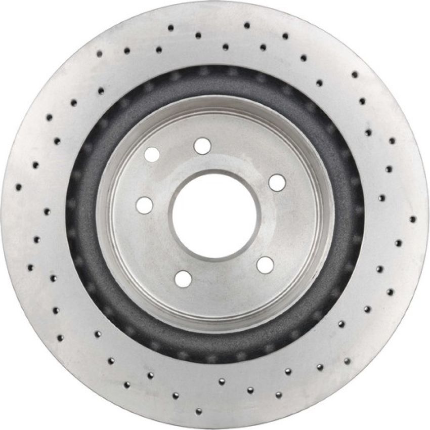 Brembo 09.7356.2X Premium UV Coated Xtra Cross Drilled Brake Rotor