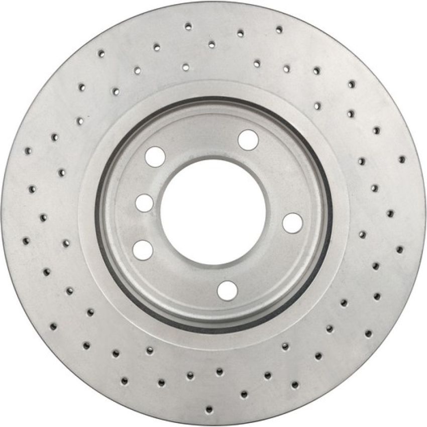 Brembo 09.7701.1X Premium UV Coated Xtra Cross Drilled Brake Rotor