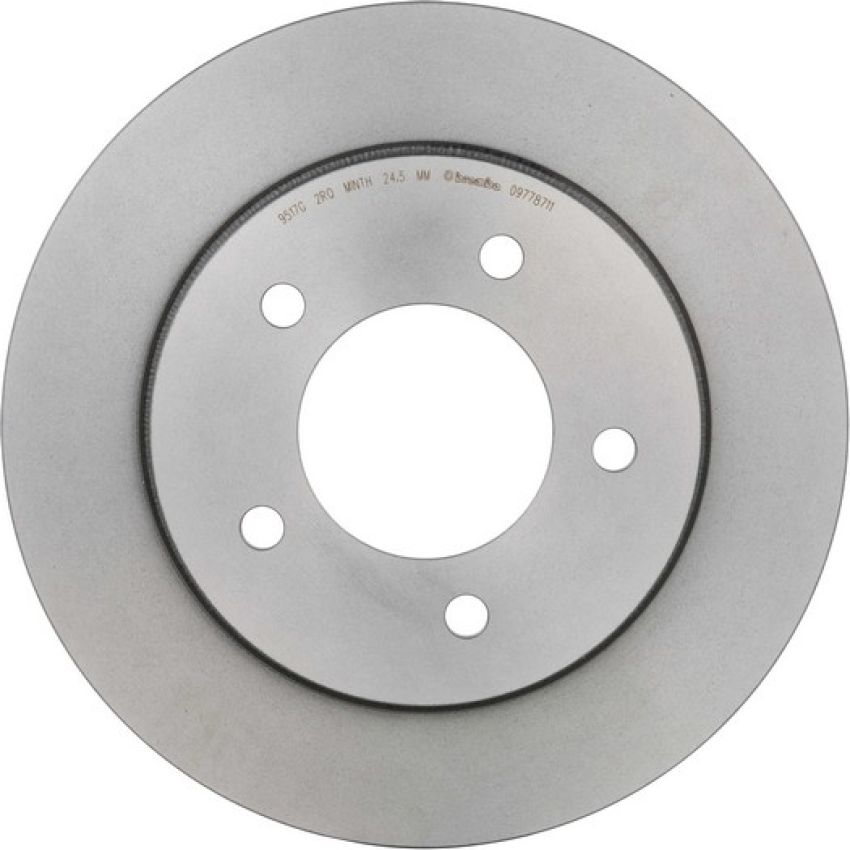Brembo KT00860 Brembo ceramic brake pad and UV coated vented  brake disc kit