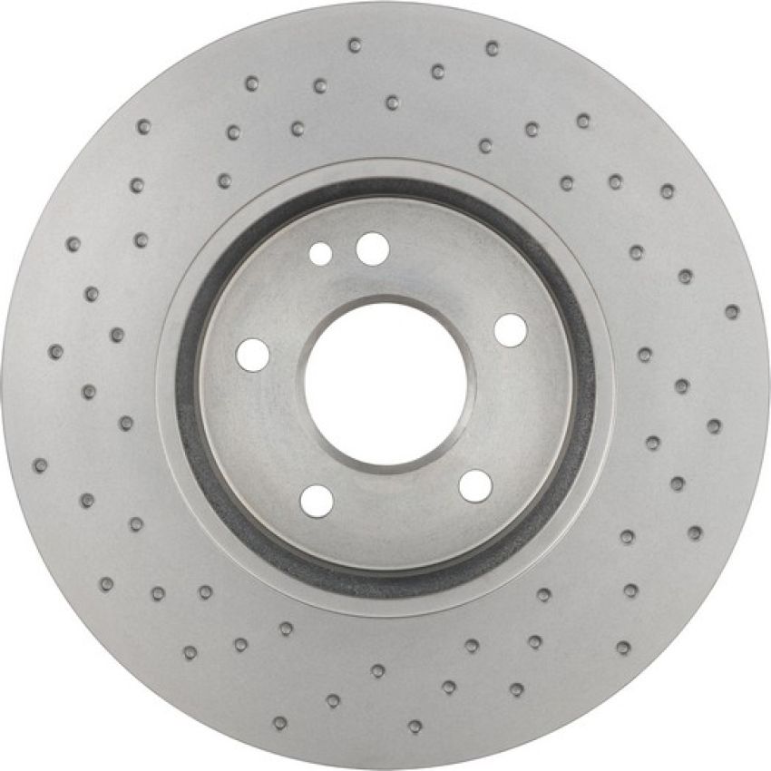 Brembo 09.8304.1X Premium UV Coated Xtra Cross Drilled Brake Rotor