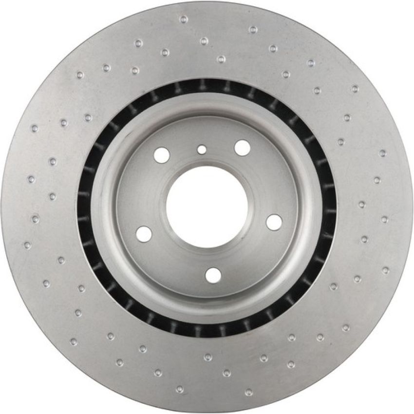 Brembo 09.8485.1X Premium UV Coated Xtra Cross Drilled Brake Rotor