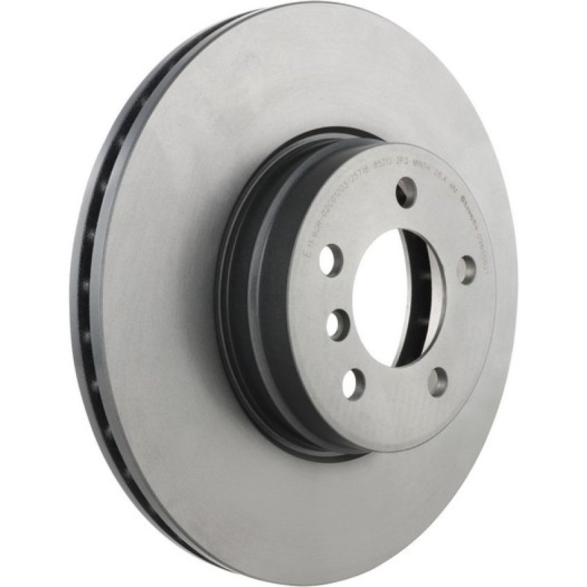 Brembo KT00A75 Brembo ceramic brake pad and UV coated vented  brake disc kit