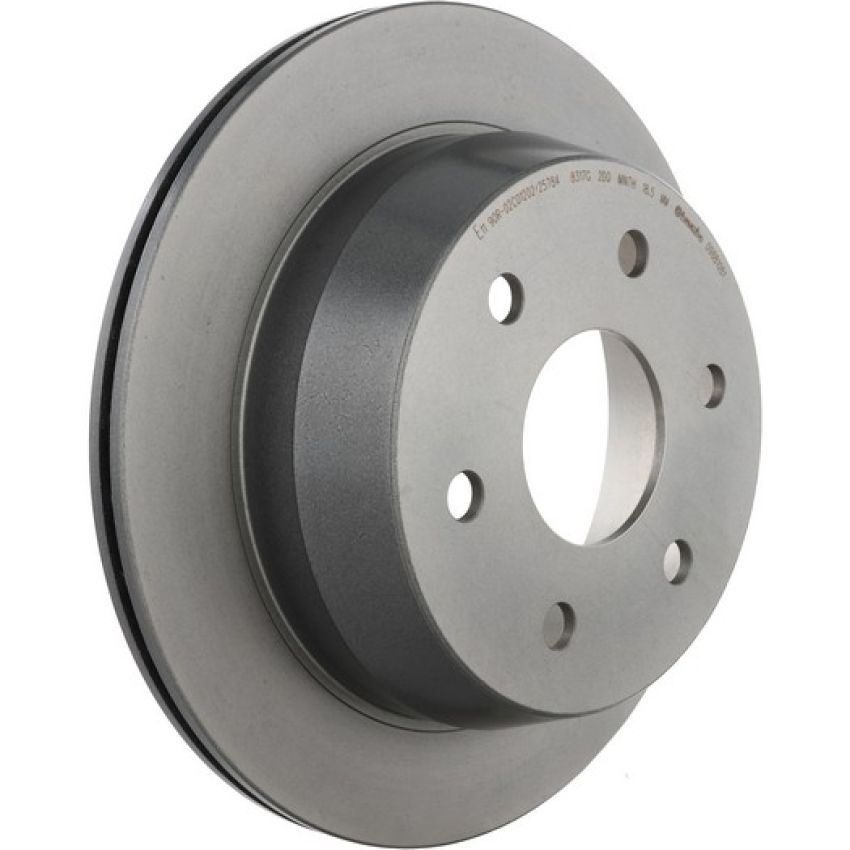Brembo KT00640 Brembo ceramic brake pad and UV coated vented  brake disc kit
