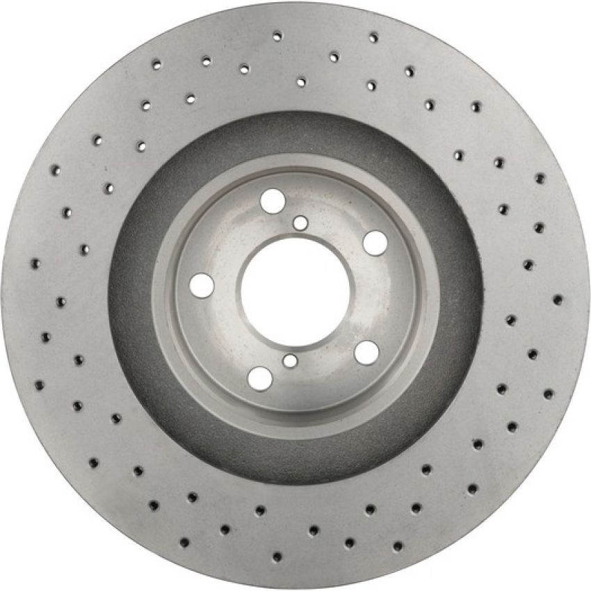 Brembo 09.9077.1X Premium UV Coated Xtra Cross Drilled Brake Rotor