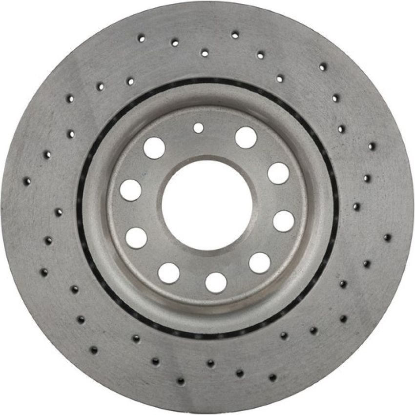 Brembo 09.9167.1X Premium UV Coated Xtra Cross Drilled Brake Rotor