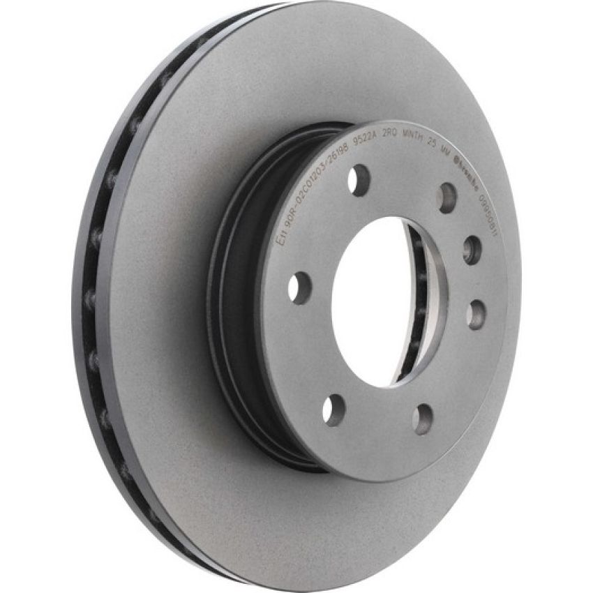Brembo KT00B25 Brembo ceramic brake pad and UV coated PVT  brake disc kit