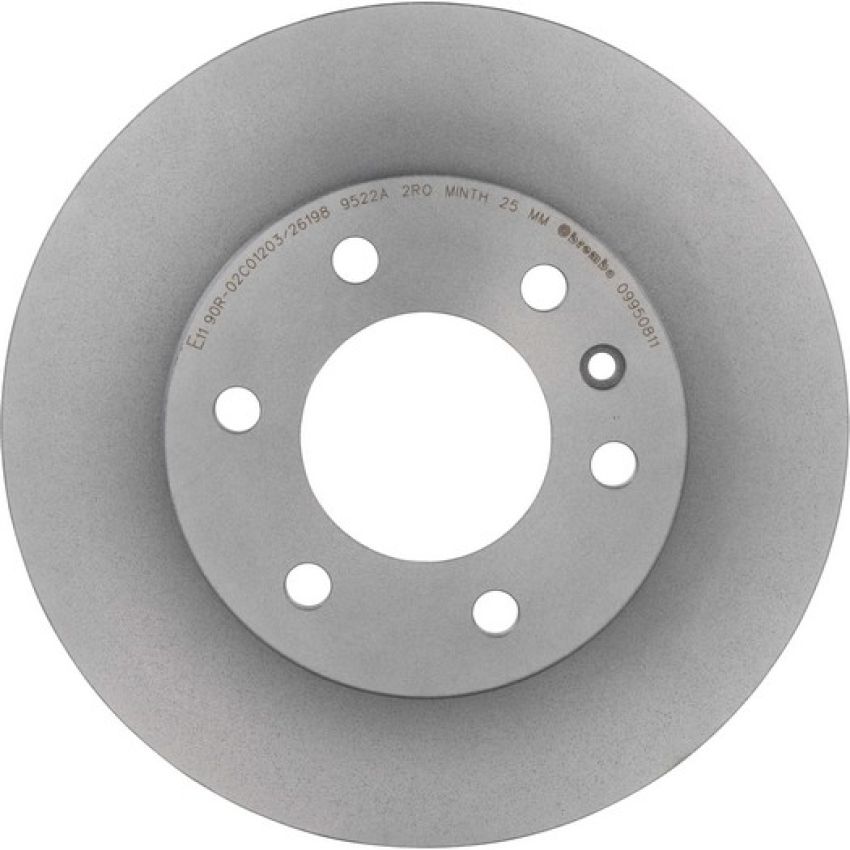 Brembo KT00B25 Brembo ceramic brake pad and UV coated PVT  brake disc kit