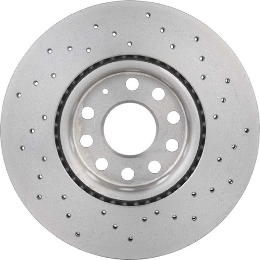 Brembo 09.9772.1X Premium UV Coated Xtra Cross Drilled Brake Rotor
