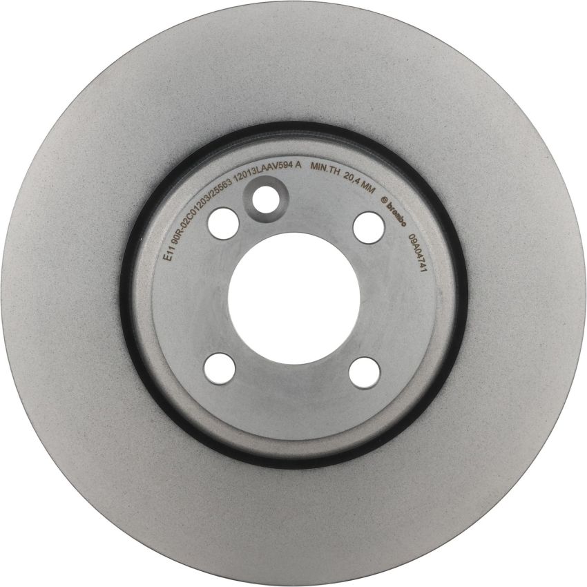Brembo 09.A047.41 Premium Coated Vented Brake Rotor