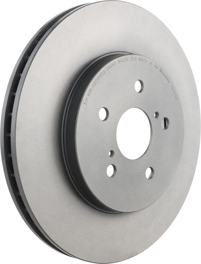 Brembo 09.A109.11 Premium Coated Vented Brake Rotor
