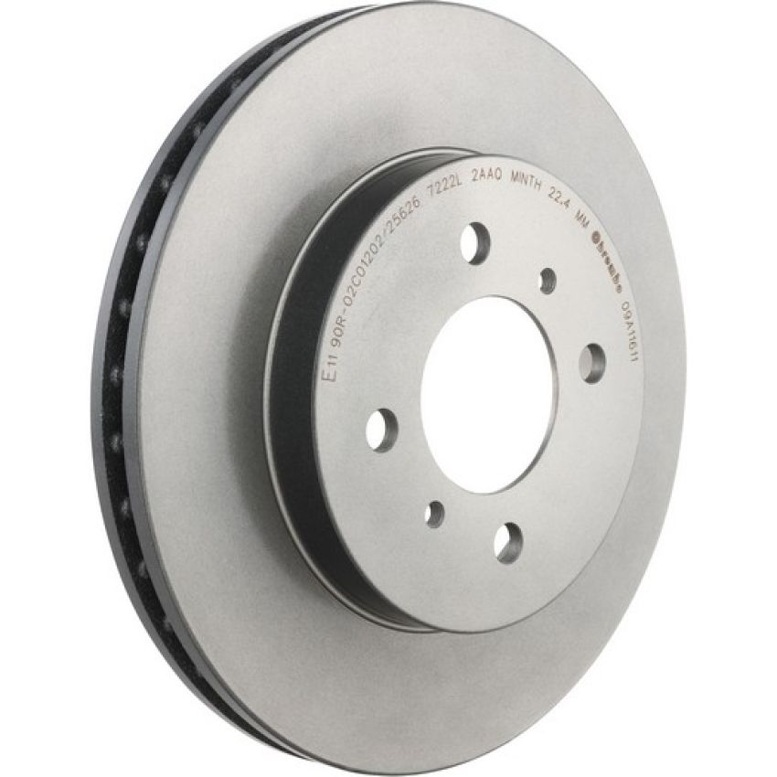 Brembo 09.A116.11 Premium Coated Vented Brake Rotor