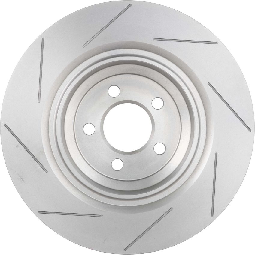 Brembo KT00846 Brembo ceramic brake pad and UV coated PVT slotted brake disc kit