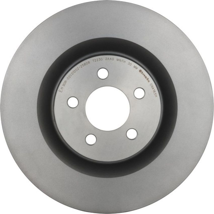 Brembo 09.A183.11 Premium Coated Vented Brake Rotor