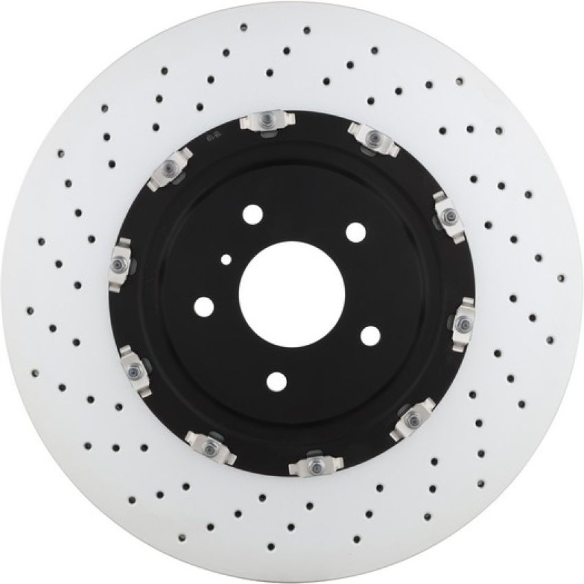 Brembo KT00835 Brembo ceramic brake pad and floating PVT drilled brake disc kit
