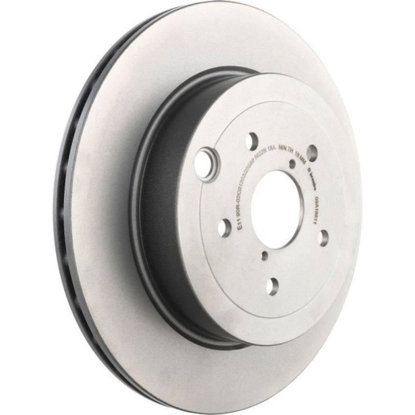 Brembo 09.A198.11 Premium Coated Vented Brake Rotor