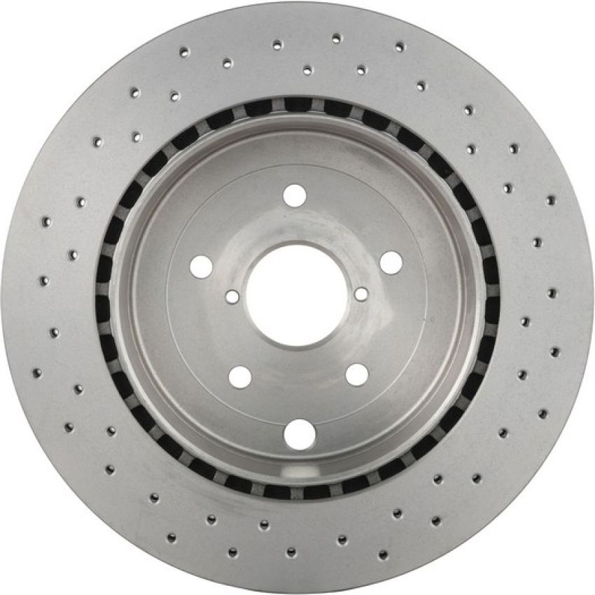 Brembo 09.A198.1X Premium UV Coated Xtra Cross Drilled Brake Rotor