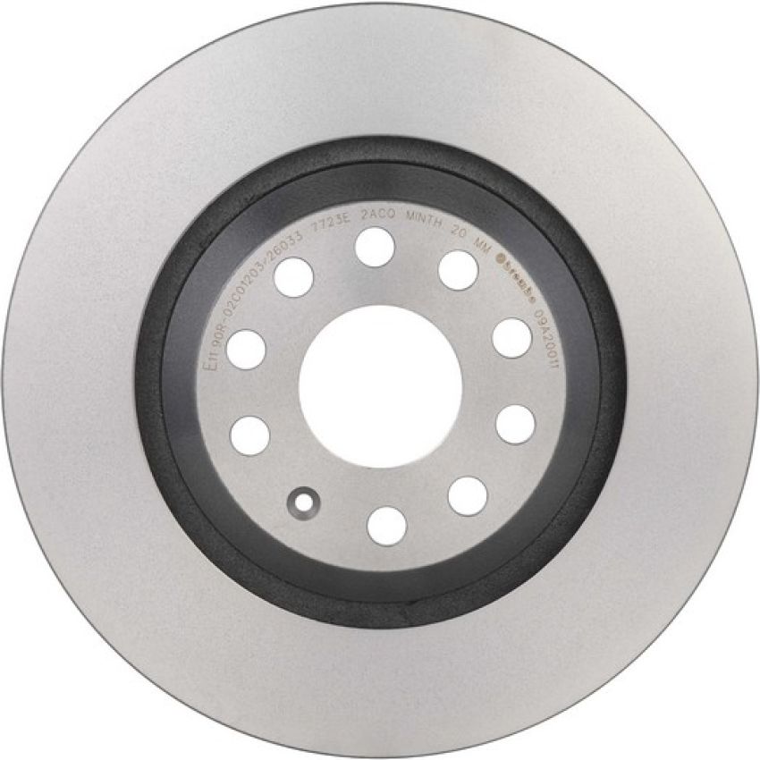 Brembo 09.A200.11 Premium Coated Vented Brake Rotor